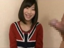 センズリ鑑賞で「舐めちゃった」裏スジ重点責めフェラでゴックンから女子